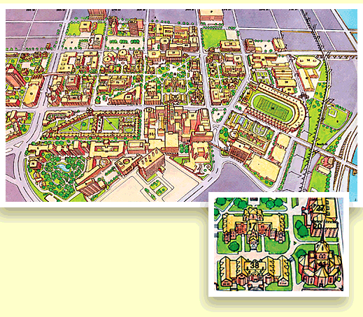 Map of University of Pennsylvania